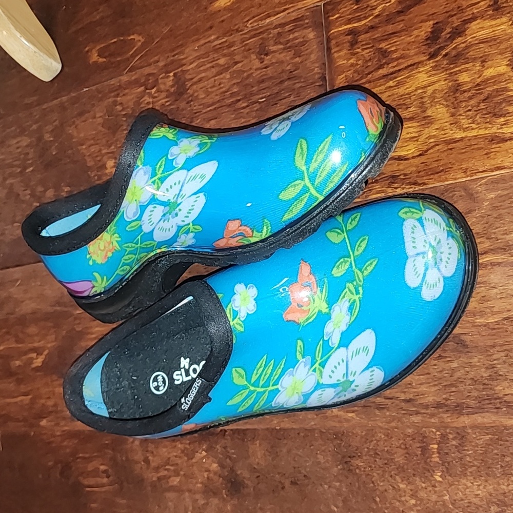 Sloggers meadow view garden shoes sz 6